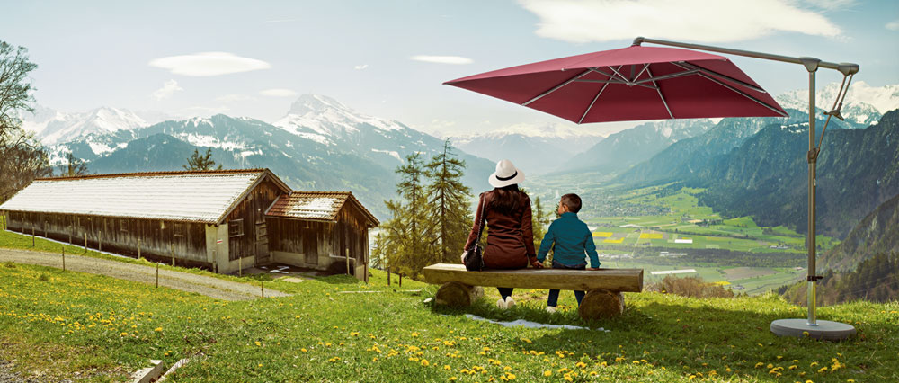 Schweizer Premium-Schirme von Glatz
